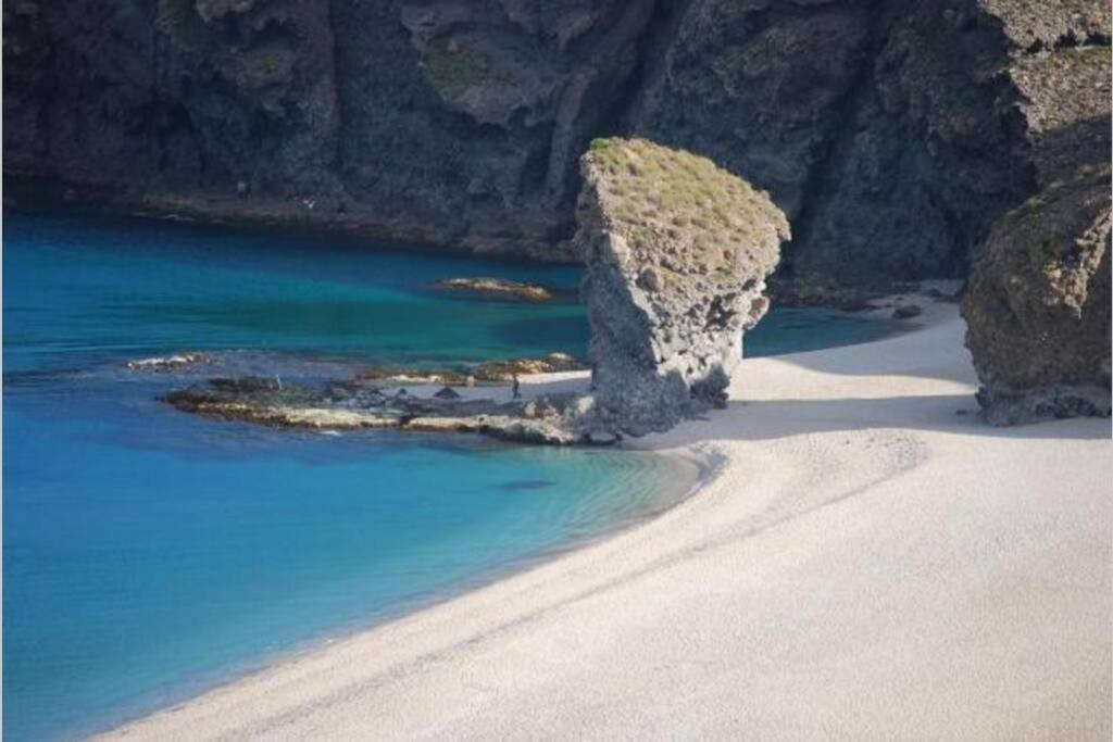 Atico Con Encanto En Cabo De Gata. A 100M De La Playa. Карбонерас Экстерьер фото